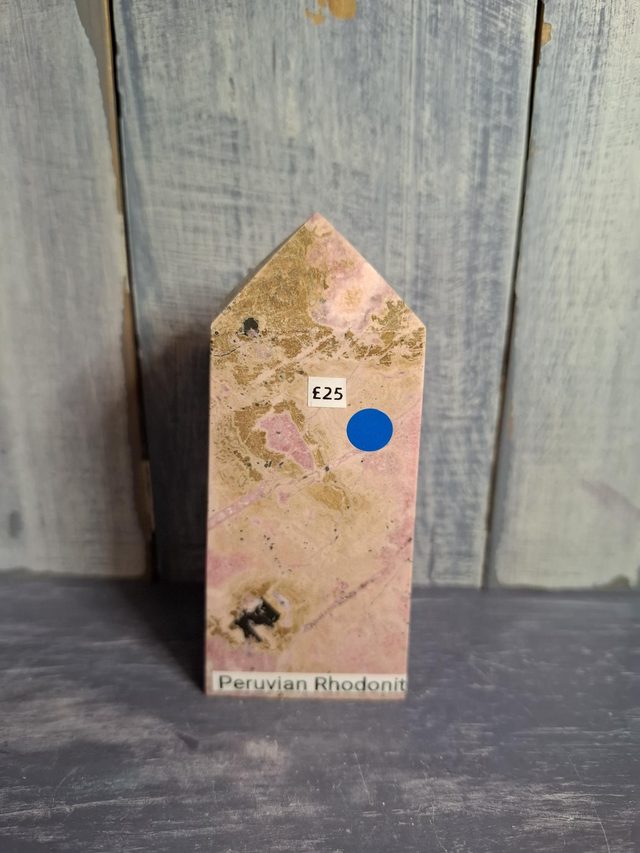 Peruvian Rhodonite Tower 