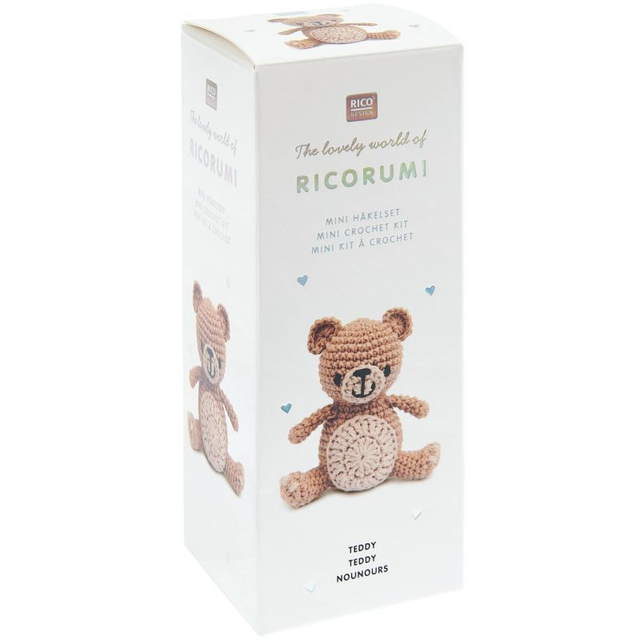 Ricorumi Mini Crochet Kit Teddy