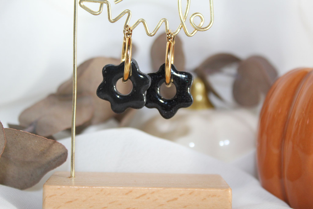 Les interchangeables Duo Créoles+Fleurs