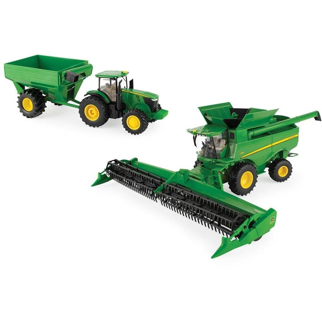 Moissonneuse-Batteuse JOHN DEERE S780 avec JOHN DEERE 7240R et transbordeur

ERTL 47358

