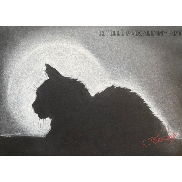 « Moon CHAT’lk » Craie Blanche