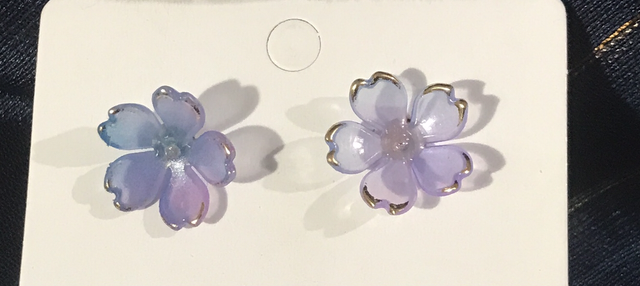 Pale Blue Studs Earrings- STU42