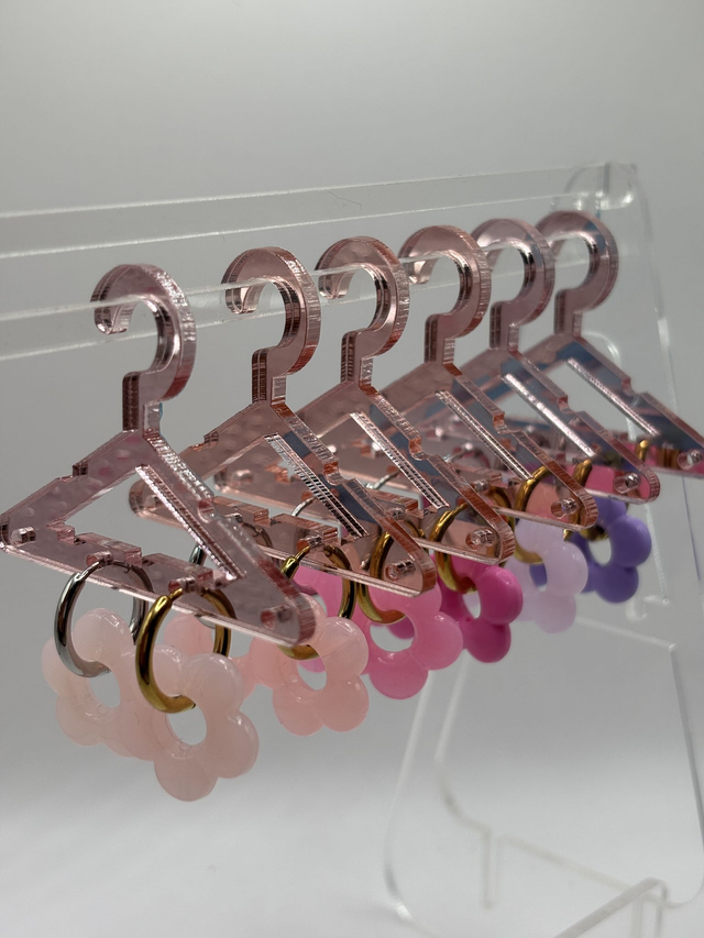 Boucles d&#039;oreilles - Grande fleur