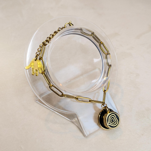 'Coffee Mug' Charm Bracelet 