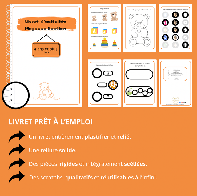 Livret Moyenne section A4 