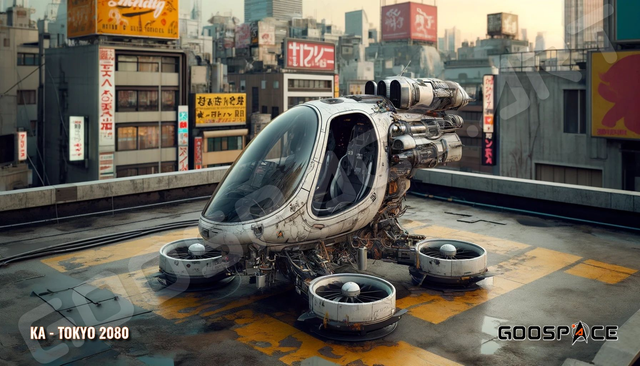 Tirage GOOSPACE Ka - Tokyo 2080