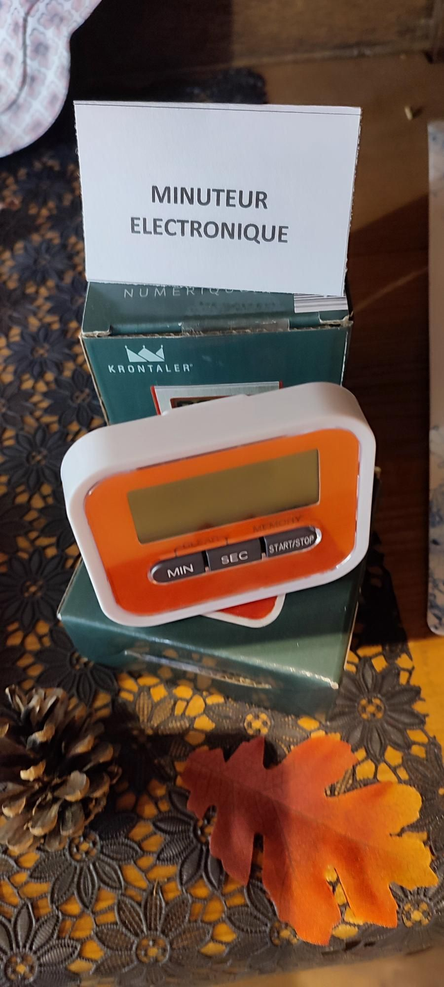 Minuteur électronique 