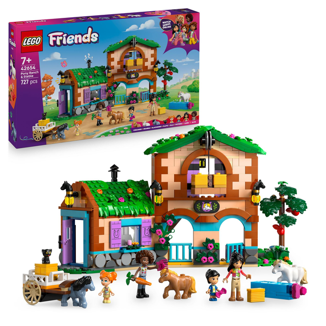 LEGO 42654 Friends Ponyhof & Stall