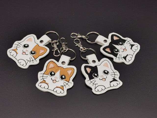 Porte-clés chats