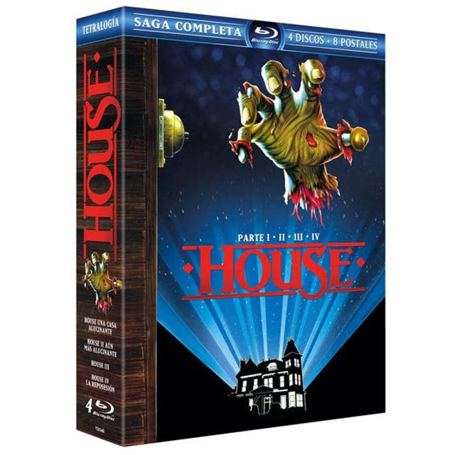 Digipack House I a IV [Blu-ray]