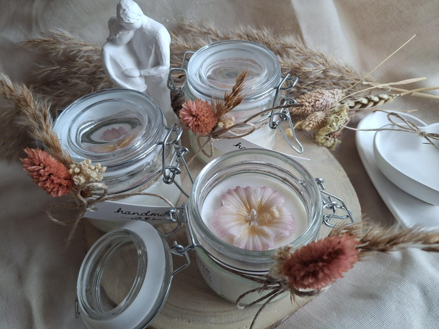 Summer love  kerze mit coconut bay Duft 