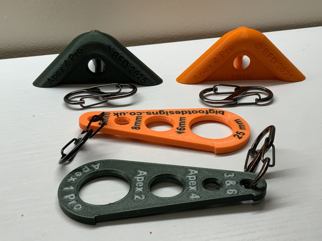 Apex 4 Pro - Professional Lavvu Bushcraft - Small Top Bracket for 3No. 8mm Tent Poles