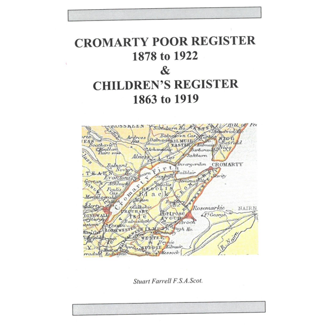 Cromarty Poor Register 1878-1922 and Children's Register 1863-1919