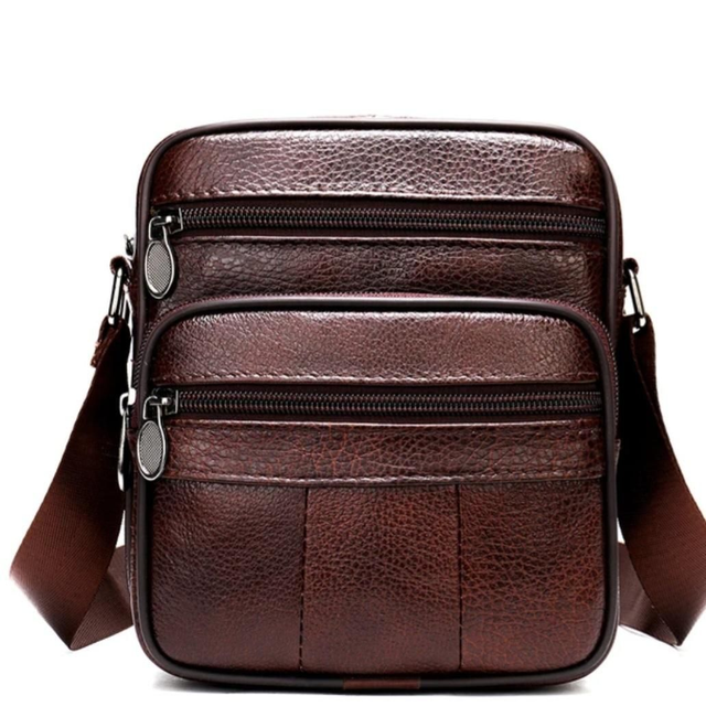 Men leather bag