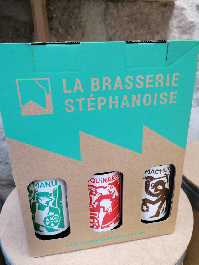 Pack 6 X33cl bières La Brasserie Stéphanoise
