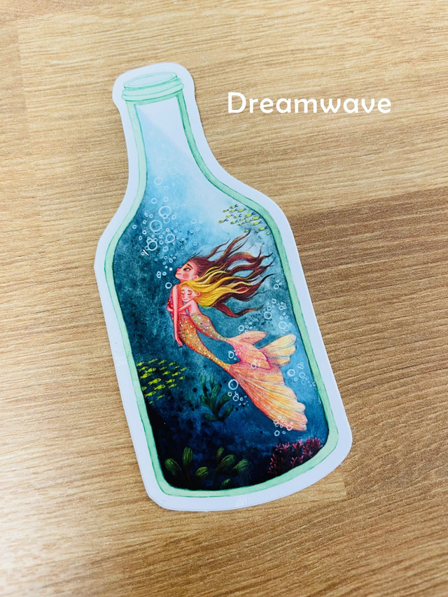 Life in a Bottle - Vinyl Stickers Packs