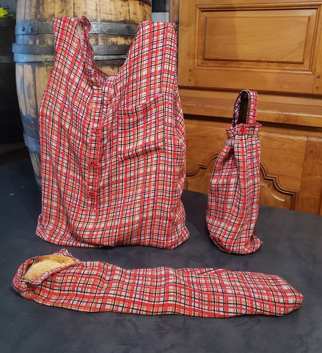 Sac bouteille / baguette / fourre tout