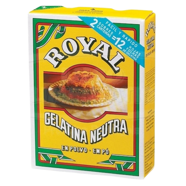 Gelatina neutra (2x10 gr)-  Royal