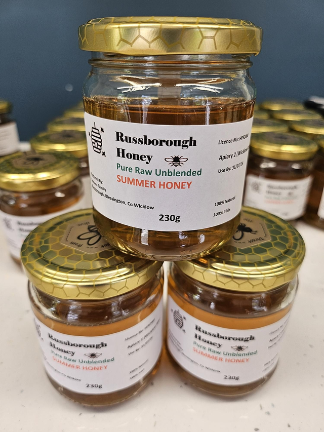Raw Irish Summer Honey 230g 