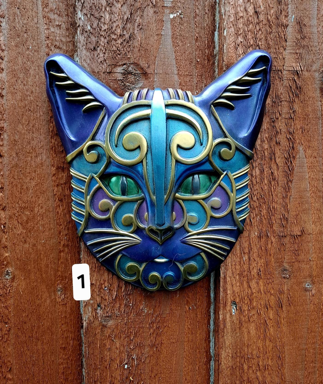 CAT WALL PLAQUE 