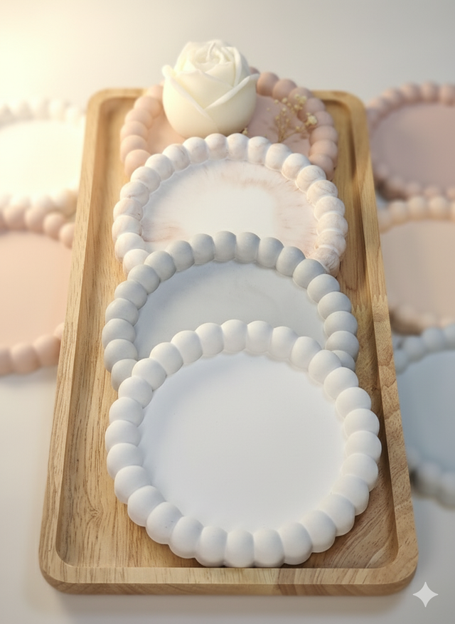 Plateau Vide poche / Porte Bijoux - ROSA