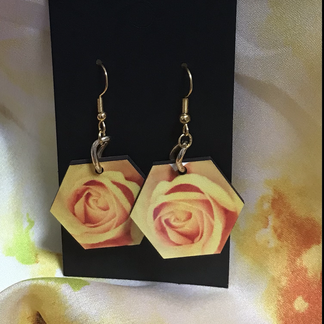 Yellow Dangling Earrings- YDE46