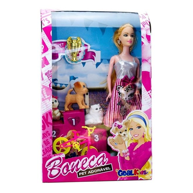 Boneca Pet Adoravel- Goal kids