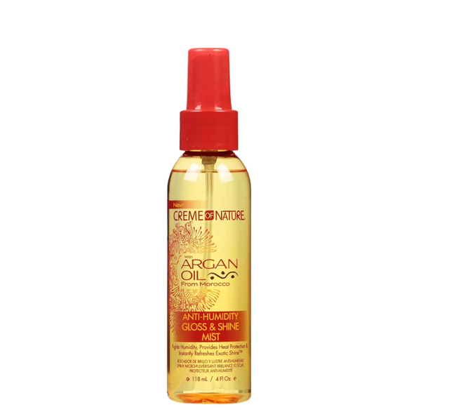 Creme Of Nature Argan Oil Anti Humidity Gloss Shine Mist 4oz