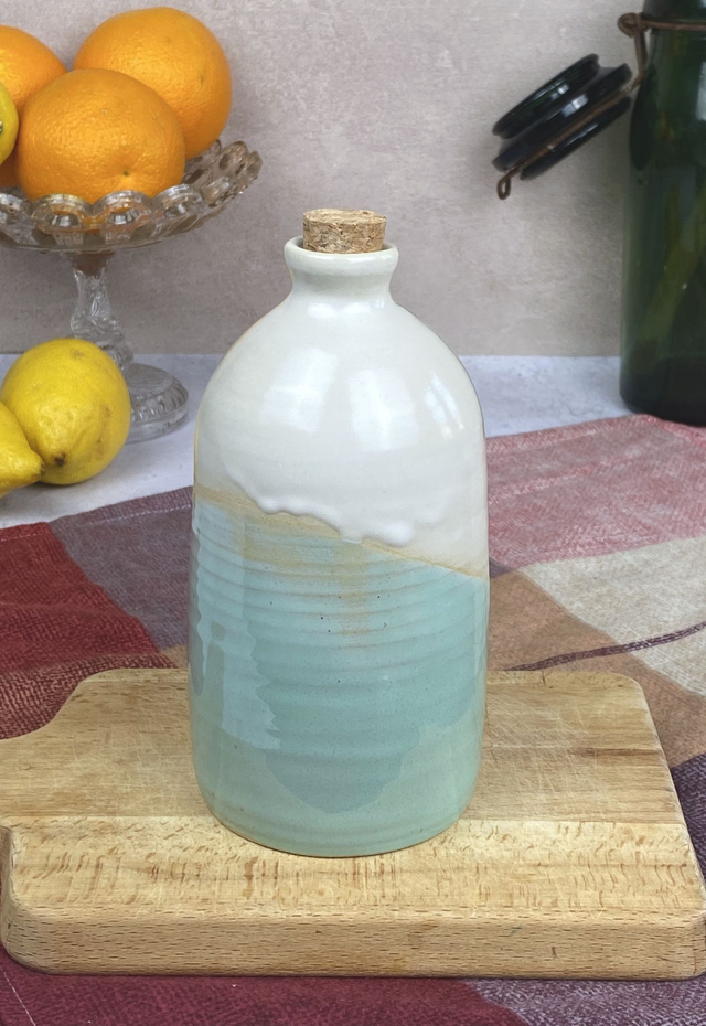 Bouteille _ Blanc & lagon