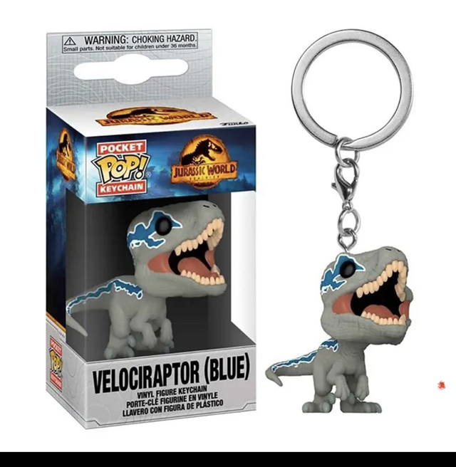 0334 - Jurrasic World - Velociraptor (blue)