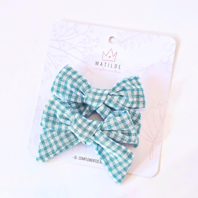 Pinza Par Celeste Cuadrille