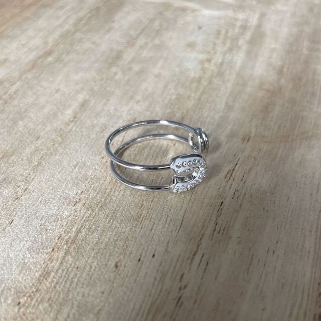 Bague Trombone Argenté 