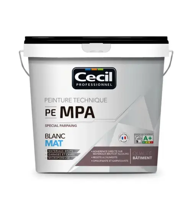 CECIL PRO PE MPA Blanc spécial parpaing 5 L
