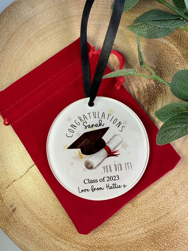 Personalised Graduation ornament