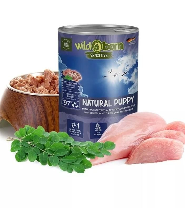WildBorn Natural Puppy 400g Dosen