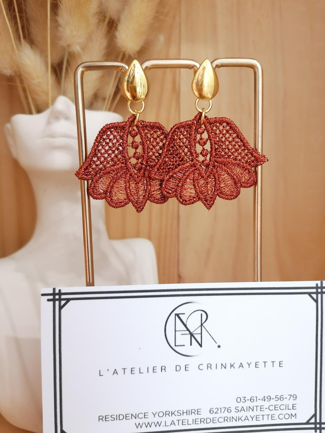 Boucles d&#039;oreilles Réf 11