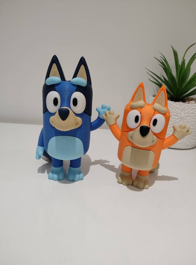 Pack Figurines Bluey & Bingo