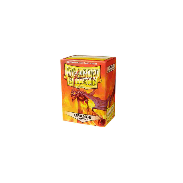 Dragon Shield Matte 100 Sleeves - Orange