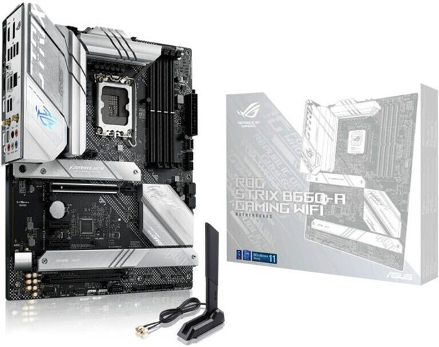 02.2.0060 – Scheda Madre ASUS ROG Strix B660‑A Gaming WiFi D4 – ATX gaming per Intel 12ª/13ª/14ª Gen