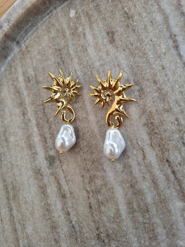 Ohrringe Shell'n Pearly 