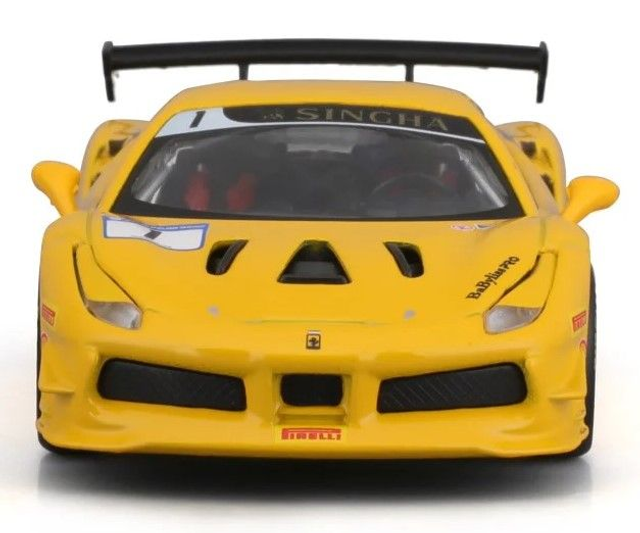 Ferrari Racing - 488 Challenge - #1 Jaune Burago 36306 1/43