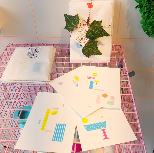 Cadeaupakket met 4 kaarten Memphis 