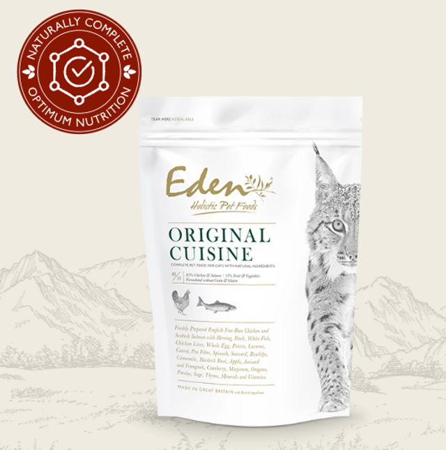 EDEN 85/15 ORIGINAL CUISINE CAT DRY FOOD 400G