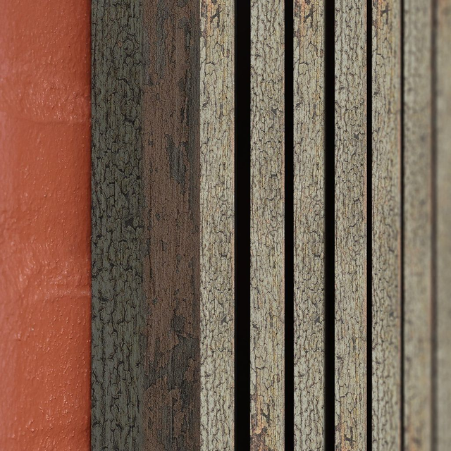 Woodupp Lamelle de finition Grey Oxide (Oxyde Gris) 67mm, hors frais de port