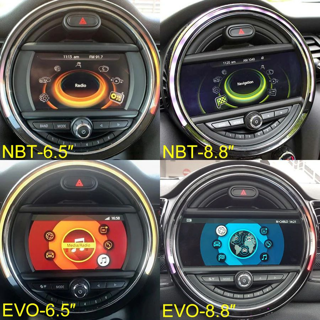 Draadloze CarPlay Android Auto voor Mini R55 R56 R57 R58 R60 R61 F54 F55 F56 Clubman Countryman Cooper John Cooper