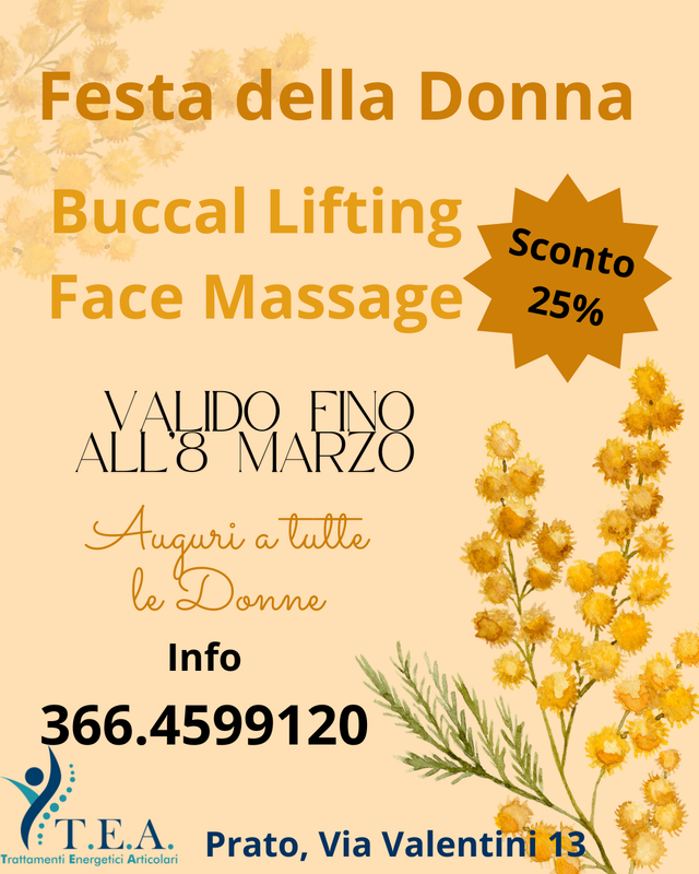 Festa della Donna Promo - Buccal Lifting Face Massage 