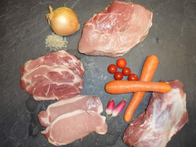 Colis Porc 100 % Sans Os 10 kg - date de retrait : 10/01/2026 
