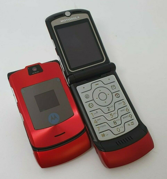 Motorola RAZR V3i Retro Flip Phone - All Colours Unlocked - Pristine GRADE A+