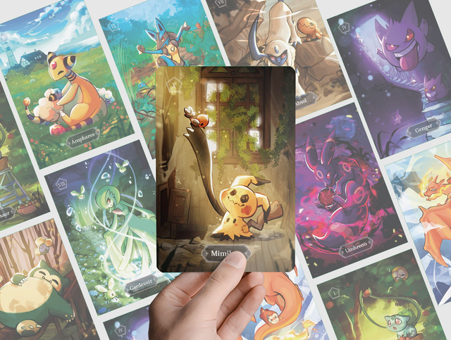 [ PKMN PRINTS ] 10 Cards!