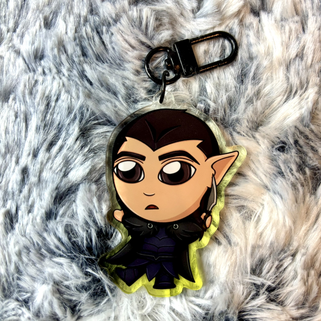 Vax (Vox Machina, Critical Role) Keychain